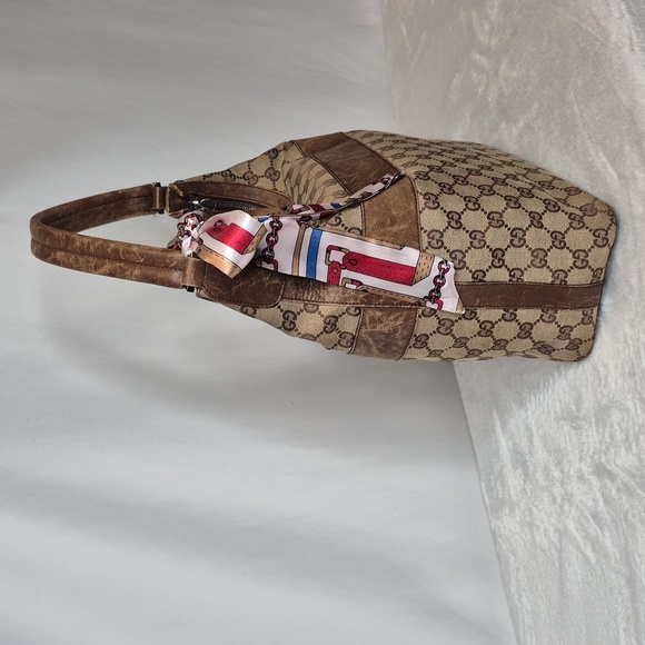 Gucci Vanity Square GG Monogram Canvas Leather Shoulder Bag - Picture 6 of 17